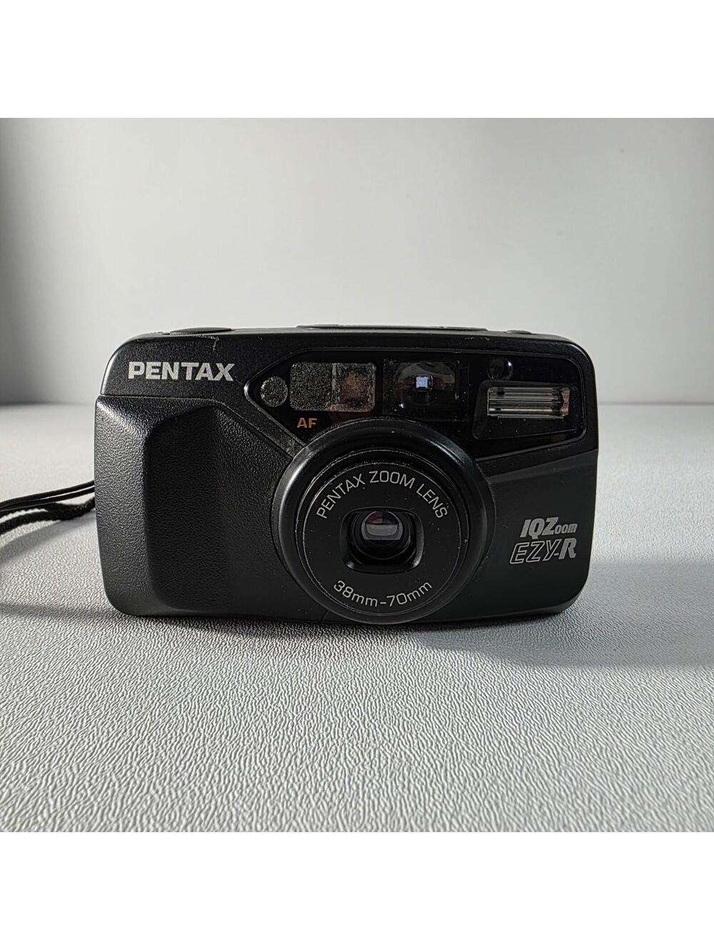 Pentax IQZoom EZY-R 35mm Point & Shoot Film Camera Tested Working